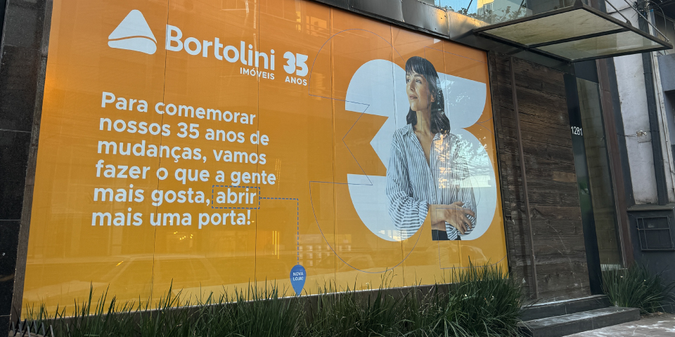 35 anos de Bortolini Imóveis: nova loja e recorde de vendas